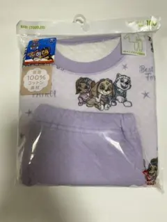 UNIQLO キルト　パジャマ　100 パウパトロール　紫