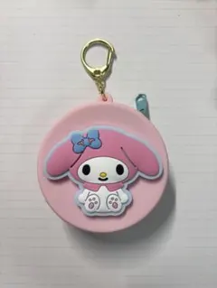 マイメロディ シリコンポーチ ピンク 水色