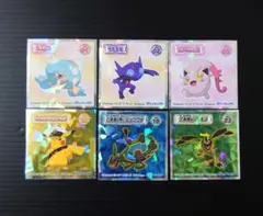 ポケモンウエハース　6枚セット