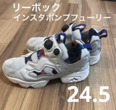 リーボック ポンプ フューリー グレー マルチカラー　24.5のサムネイル