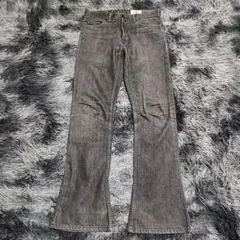 日本製 Levi's 517 30 33 先染めブラック フレアデニム - メルカリ