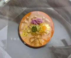 ハンドメイド　レジン　ヘアゴム　キーホルダー