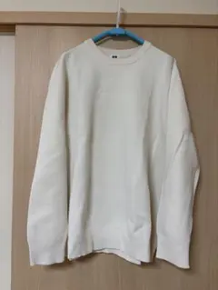 UNIQLO ウォッシャブルミラノリブ クルーネックセーター