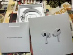 AirPods pro 空箱(USB-c ライトニングケーブル、イヤーチップ付)