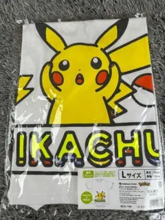 ポケモンセンター 暗闇で光る Tシャツ PIKACHU White L