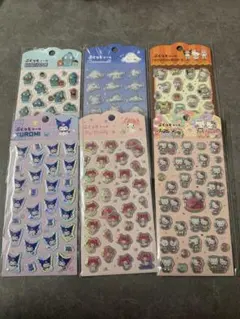 ダイソー キャンドゥ 正規品 百均 サンリオ ぷくっとシール