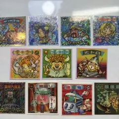ロッテ ビックリマンシール バグ悪魔vsギガ天使 11枚セット