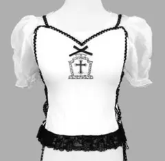 dimmoire Gothic チュールトップス black - メルカリ