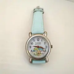 すみっコぐらし　腕時計　水色