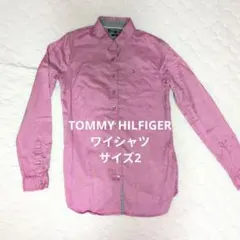 TOMMY HILFIGER ピンク ワイシャツ サイズ2