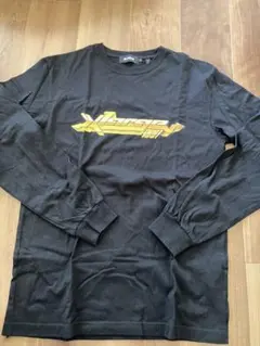 エクストララージ　黒ロンT サイズM