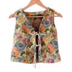 ローズゴブランベスト