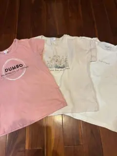 150女の子Tシャツ 3枚セット（a.v.v含む)