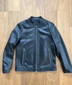 TETE HOMME レザー シングル ライダース ジャケット M 未使用