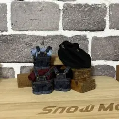 すのチル　ソフビサイズ　オーバーオール　他