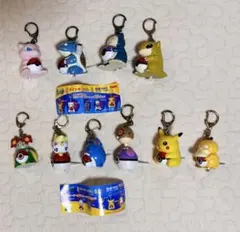 当時物 ポケモン ポケットモンスター ライトキーホルダー パート1,2 TOMY