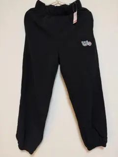 新品タグ付き☆ANGEL BLUE ブラック　スウェットパンツ 裏地毛　Mサイズ