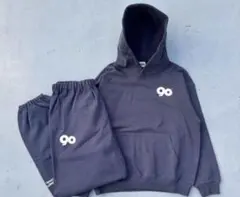 9090セットアップ　Mサイズ　ネイビー