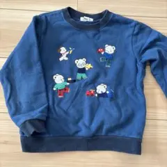 familiar クマ刺繍 トレーナー　ファミちゃんのサムネイル