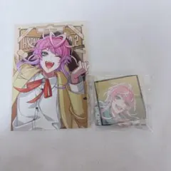 ヒプマイ 飴村乱数 Flava ブロマイド スタンド付き缶バッジ オンラインくじ