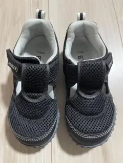 DOUBLE.B ベビーサンダル 18cm ブラックのサムネイル