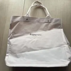 Francfranc ピンク トートバッグ