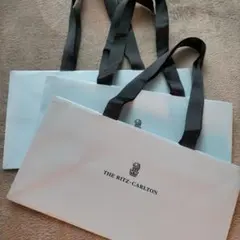 THE RITZ-CARLTON ショッピングバッグ 中型　３個セット