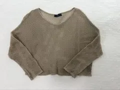 ZARA メッシュトップス