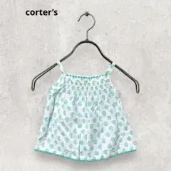 carter's ノースリーブトップス ベビー キッズ 12M 白 花柄