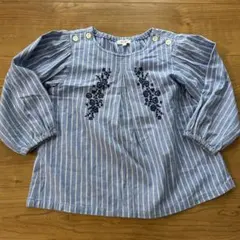 Seraph ストライプ柄 七分袖 トップス 110