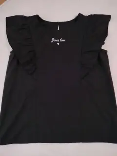 【未使用品】ジェニラブ フリル付き ノースリーブシャツ