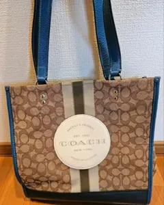 ☆COACHシグネチャーショルダートートバッグ　デンプシー