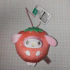 サンリオキャラクターズ　フルーツ着ぐるみマスコット〜いちご〜