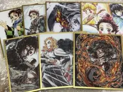 鬼滅の刃 webshopくじ アクリル色紙 炭治郎セット　計7枚