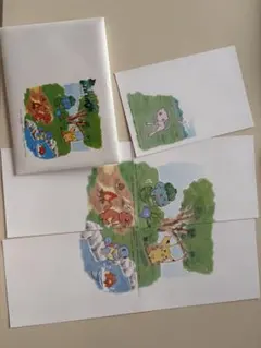 絵入り官製はがき　ポケモン5枚セット