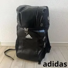 アディダス スポーツバッグ リュック 黒 サッカー adidas 大容量