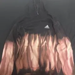 値下げ交渉⭕️ adidas パーカー フェード加工