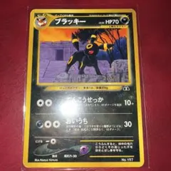 準美品※希少※ブラッキー_プレミアムファイル2 PROMO 第2世代 旧裏