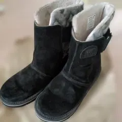 SOREL ブラック ムートンブーツ