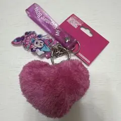 【新品未使用】「ディズニー・パルパルーザ 」ミニー・マウス キーチェーン