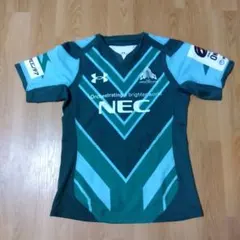 【実使用】NECグリーンロケッツ東葛　サイン入りジャージ（2nd） XL 実使用】NECグリーンロケッツ東葛 サイン入りジャージ（2nd） XL