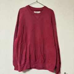 90s L.L.Bean Russell コラボバーガンディ スウェット XL