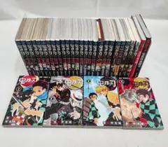 美品】全巻初版 帯付き 鬼滅の刃 1~23巻 + 零巻 クリアカバー付き