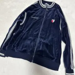 ダンロップモータースポーツ　ベロア調ブルゾン キッズアウター160cm