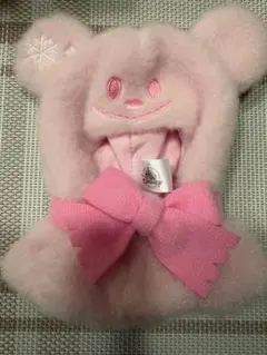 ディズニー　シークレットポンチョ　ピンク