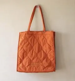 【LOWRYSFARM】キルティング推し活バッグ オレンジ