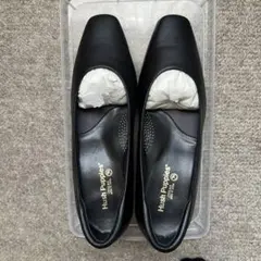 ハッシュパピー パンプス （黒）23·5cmのサムネイル