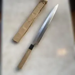 刃渡り約28.5cm 京都の老舗 源金吉 柳刃包丁 刺身包丁 八木庖丁店