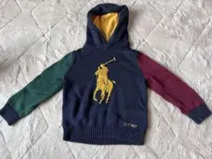 フード付きニットセーター　4T（100cm〜110cm）