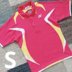 YONEX ウィンドクール ポロシャツ S ピンク